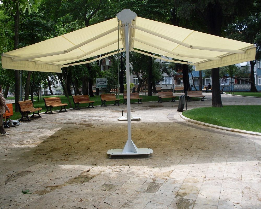 Çift Açılır Tente