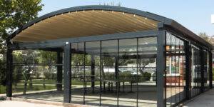 Fotoselli Giyotin Cam Kapı