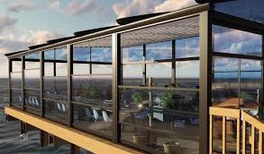 Üstte Toplanır Giyotin Cam